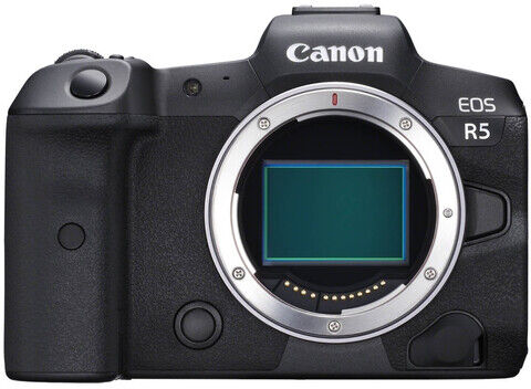 Canon EOS R5 45MP Gehäuse schwarz