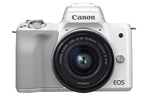 Canon EOS M50 24MP Kit EF-M 15-45mm weiß