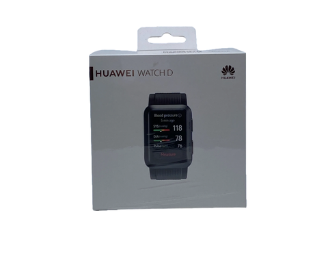 Huawei Watch D 38mm Kunststoffarmband schwarz Aluminiumgehäuse schwarz