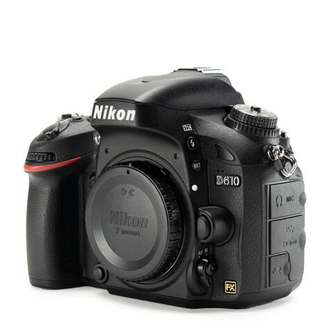 Nikon D610 Spiegelreflexkamera 24.3MP CMOS Gehäuse schwarz