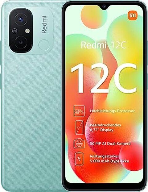 Xiaomi Redmi 12C 64GB Dual-SIM mint green 