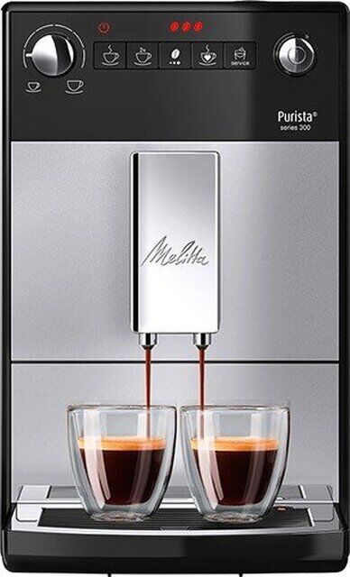 Melitta Purista Series 300 Kaffeevollautomat silber