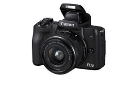 Canon EOS M50 Systemkamera inkl. EF-M 15-45 Kit schwarz