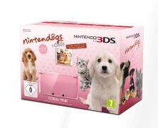 Nintendo 3DS pink inkl. Nintendogs and Cats (physisch)
