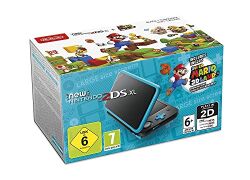 Nintendo New Nintendo 2DS XL + Super Mario 3D Land schwarz/blau