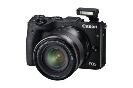 Canon EOS M3 Systemkamera 24 MP inkl. EF-M 18-55 mm IS STM Objektiv