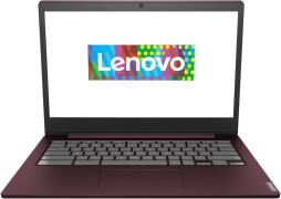Lenovo ChromeBook S340 14 Zoll Celeron N4000 4GB RAM 64GB eMMC ChromeOS bordeaux rot