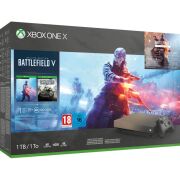 Microsoft Xbox One X 1TB schwarz - Battlefield V Gold Rush Special Edition Bundle