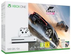 Microsoft Xbox One S 500GB weiß - Forza Horizon 3 Bundle