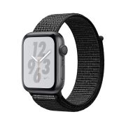 Apple Watch Series 4 Nike+ 44mm GPS Aluminiumgehäuse spacegrau mit Sport Loop schwarz