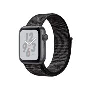 Apple Watch Series 4 Nike+ 40mm GPS Aluminiumgehäuse spacegrau mit Sport Loop schwarz