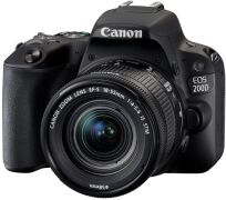 Canon EOS 200D Spiegelreflexkamera 24.2 MP inkl. EF-S 18-55mm 1:4,0-5,6 IS STM Objektiv