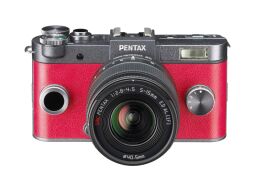 Pentax Q-S1 Systemkamera 12 MP inkl. 5-15 mm Objektiv gunmetal