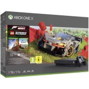 Microsoft Xbox One X 1TB schwarz – Forza Horizon 4 + LEGO Speed Champions Bundle