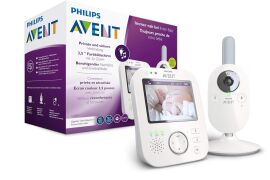 Philips Avent SCD843/26 3.5 Zoll Video-Babyphone weiß