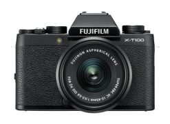 Fujifilm X-T100 Systemkamera 24.2 MP inkl. XC15-45mm F3.5-5.6 OIS PZ Objektiv schwarz