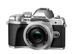 Olympus OM-D E Mark III Systemkamera 16MP inkl. 12-200mm Objektiv silber
