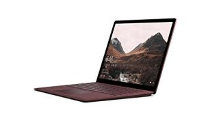 Microsoft Surface Laptop 13,5 Zoll i5-7200U 8GB RAM 256GB SSD Win10S bordeaux rot