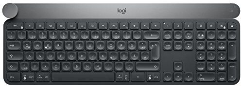Logitech Craft QWERTZ Wireless Keyboard schwarz