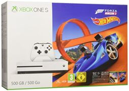 Microsoft Xbox One S 500GB weiß + Forza Horizon 3 + Hot Wheels DLC Bundle