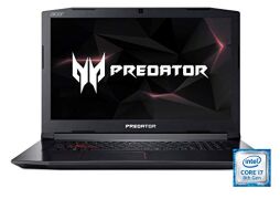 Acer Predator Helios 300 (PH317-52-79QM) 17,3 Zoll i7-8750H 16GB RAM 256GB SSD 1TB HDD GeForce GTX 1060 Win10H schwarz/rot