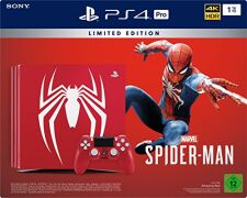 Sony PlayStation 4 Pro 1TB CUH-7116B rot - Marvel's Spider-Man Limited Edition Bundle inkl. 1 DualShock Controller