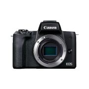 Canon EOS M50 Mark II Kamera + Objektiv EF-M 15-45mm F3.5-6.3 is STM (24,1 MP, 7,5 cm Touchscreen LCD, WLAN, HDMI, Bluetooth, Dual Pixel CMOS AF System, Augen AF, 4K Video, OLED EVF), schwarz