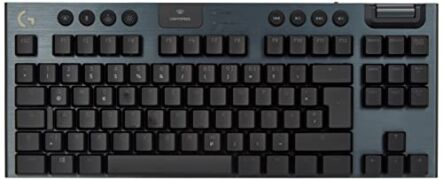 Logitech G915 TKL LIGHTSPEED RGB Mechanische Gaming-Tastatur schwarz