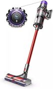 Dyson Outsize Absolute kabelloser Staubsauger nickel/rot