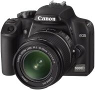 Canon EOS 1000D 10MP SLR inkl. EF-S 18-55mm IS