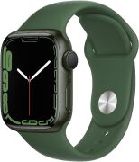 Apple Watch Series 7 41mm GPS Aluminiumgehäuse grün mit Sportarmband klee