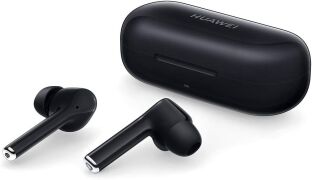 HUAWEI FreeBuds 3i Wireless-Kopfhörer mit außergewöhnlicher Rauschunterdrückung (3 Mikrofone, Bluetooth-Verbindung, dynamischer 10-mm-Treiber, einfaches Pairing), schwarz