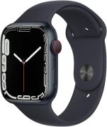 Apple Watch Series 7 45mm GPS + Cellular Aluminiumgehäuse mitternacht mit Sportarmband mitternacht