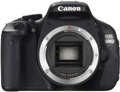 Canon EOS 600D SLR 18MP Gehäuse schwarz