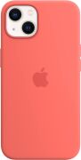 Apple Silikon Case mit MagSafe für iPhone 13 pink pomelo