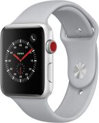 Apple Watch Series 3 38mm GPS + Cellular Aluminiumgehäuse silber mit Sportarmband nebel