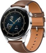 Huawei Watch 3 Classic 46mm LTE mit Lederarmband brown