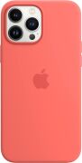 Apple Silikon Case mit MagSafe für iPhone 13 Pro Max pink pomelo