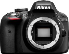 Nikon D3300 SLR-Digitalkamera 24MP nur Gehäuse schwarz