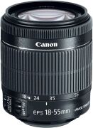 Canon EF-S 18-55mm 3.5-5.6 IS STM schwarz