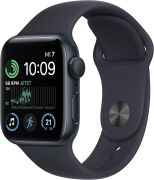 Apple Watch SE (2022) 40mm GPS Aluminiumgehäuse mitternacht mit Sportarmband mitternacht