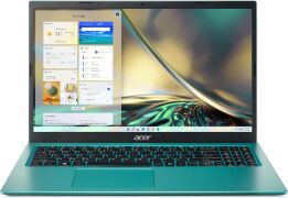 Acer Aspire 3 (A315-58-54X6) Laptop 15.6 Zoll Windows 11 Home Notebook - FHD IPS Display Intel Core i5-1135G7 8 GB DDR4 RAM 512 GB SDD Intel Iris Xe Graphics QWERTZ, Blau