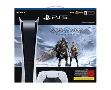 Sony PlayStation 5 Digital Edition 16GB RAM 825GB SSD weiß/schwarz - God of War Ragnarök Bundle