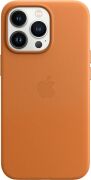 Apple Leder Case mit MagSafe für iPhone 13 Pro goldbraun