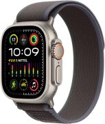 Apple Watch Ultra 2 49mm GPS + Cellular Titangehäuse mit Trail Loop blau/schwarz
