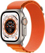 Apple Watch Ultra 49mm GPS + Cellular Titangehäuse mit Alpine Loop orange (S)