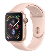 Apple Watch Series 4 40mm GPS Aluminiumgehäuse gold mit Sportarmband sandrosa